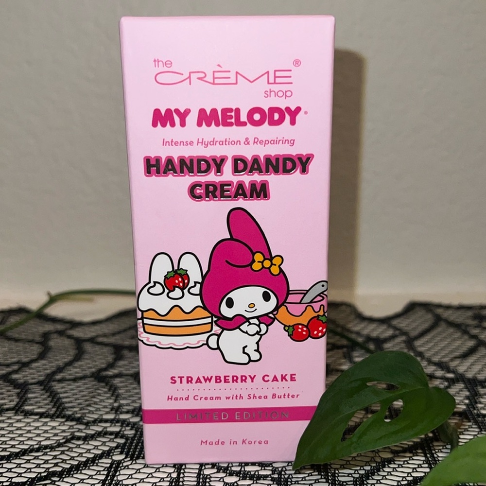 SANRIO x The Crème Shop My Melody Handy Dandy Cream - Strawberry Cake LIMITED